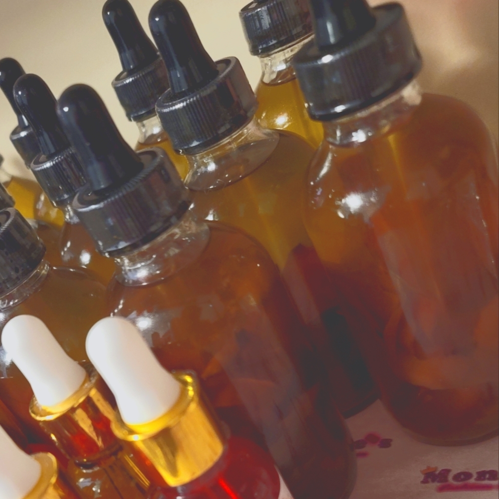 "Grow and Glow Hair Oil"